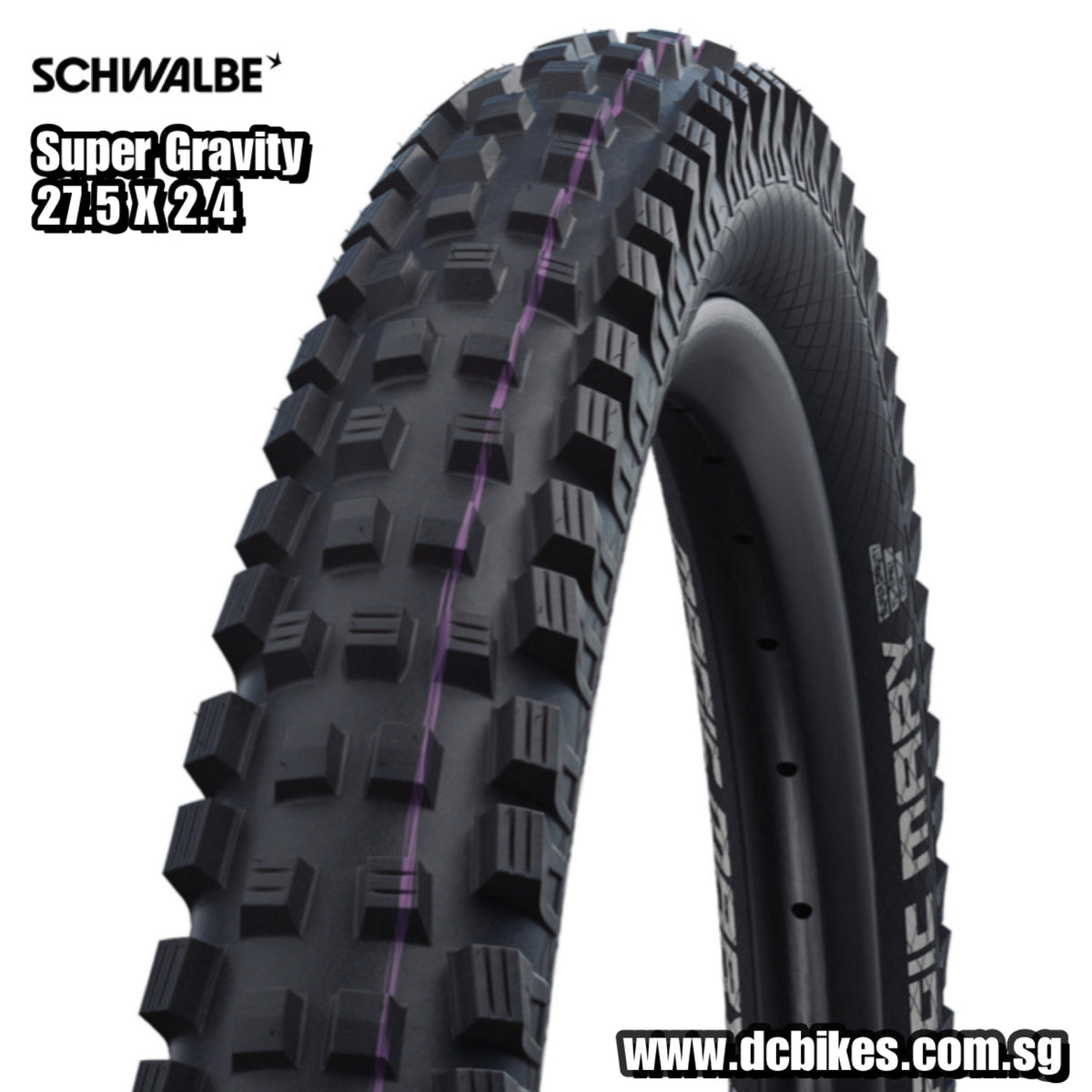 Schwalbe Magic Mary 27.5x2.35 2本　タイヤのみ Schwalbe 27.5 X 2.4 Magic Mary Addix Super Trail Tubeless Ready