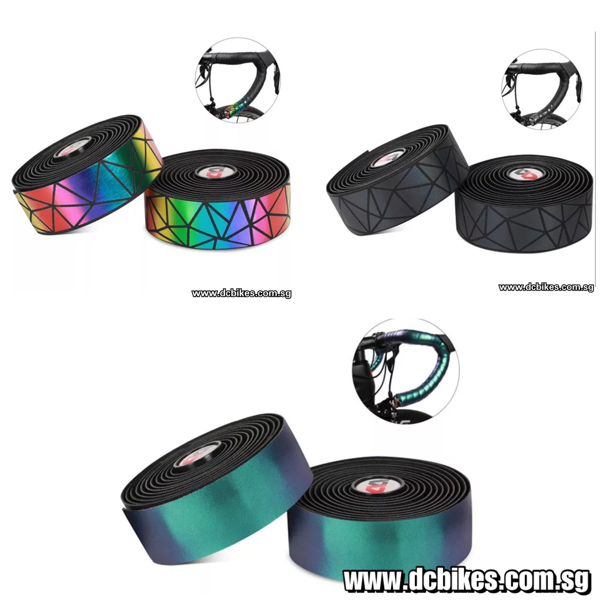 Reflective Road Bike Handlebar Bar Tapes – Dcbikes