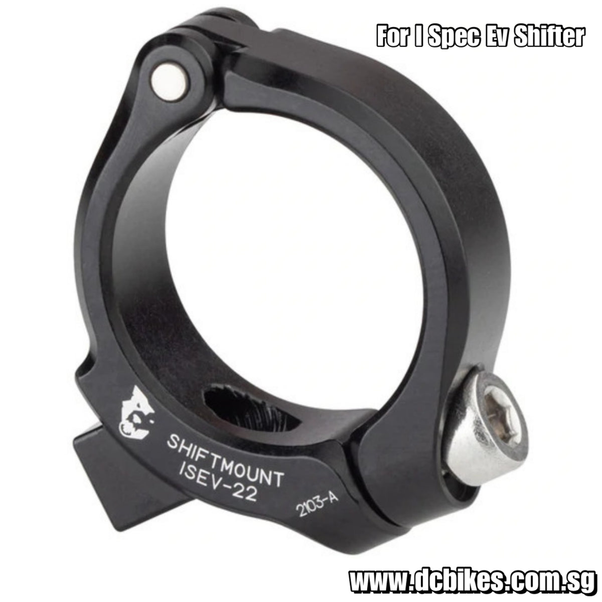 Wolf Tooth ShiftMount Clamp For Mounting Shimano I Spec EV Shifter