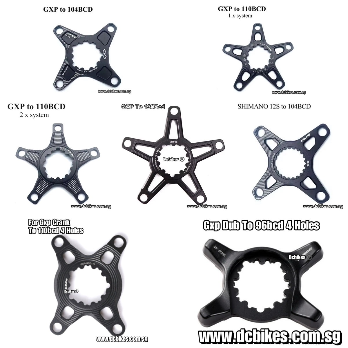 DTM・DAW kupu-kupu Wolftooth Chainring BCD 104x30T-Black | ReEvolution Singapore