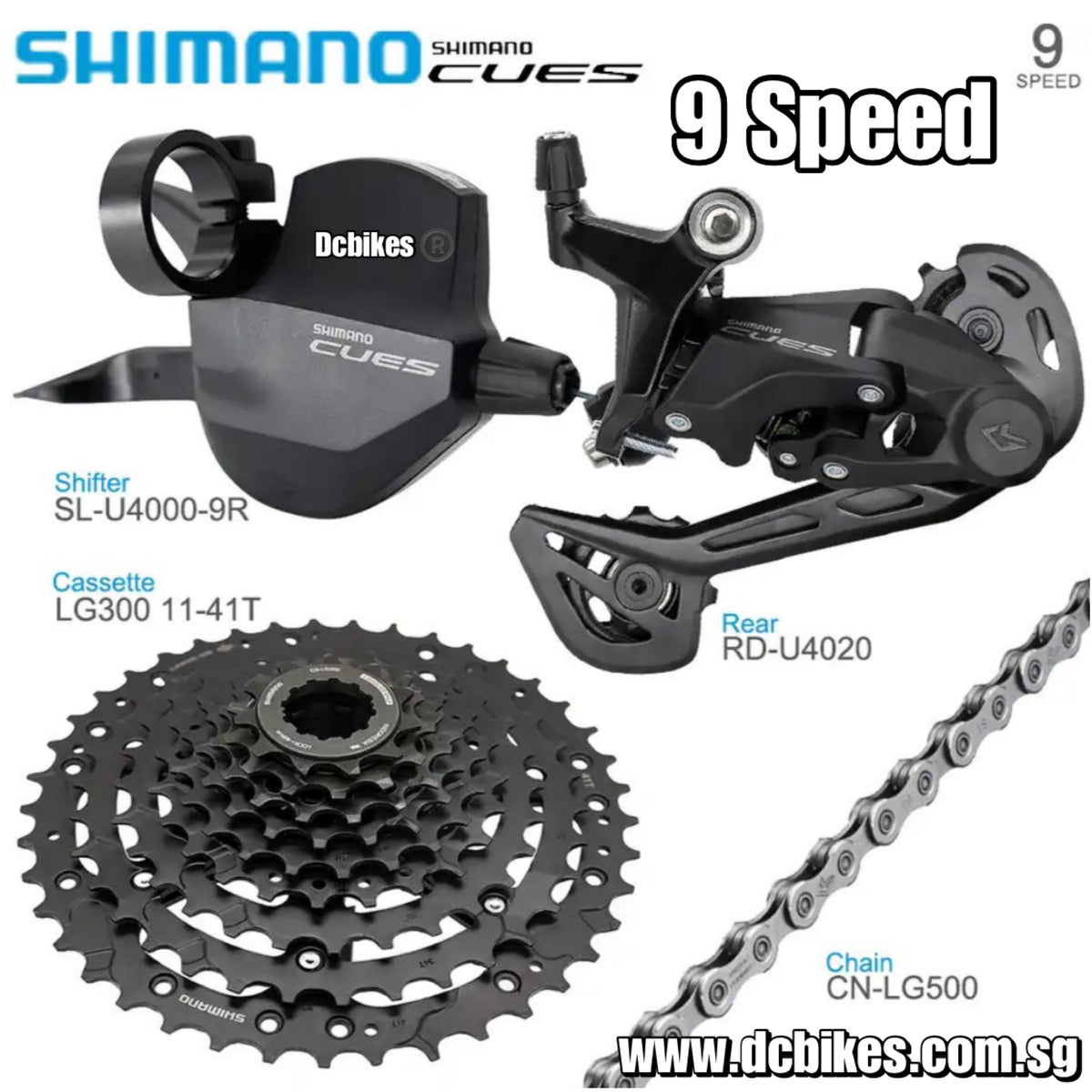 Cassette Shimano Deore Speed Groupset Speed Cassette Box Prime Mtb