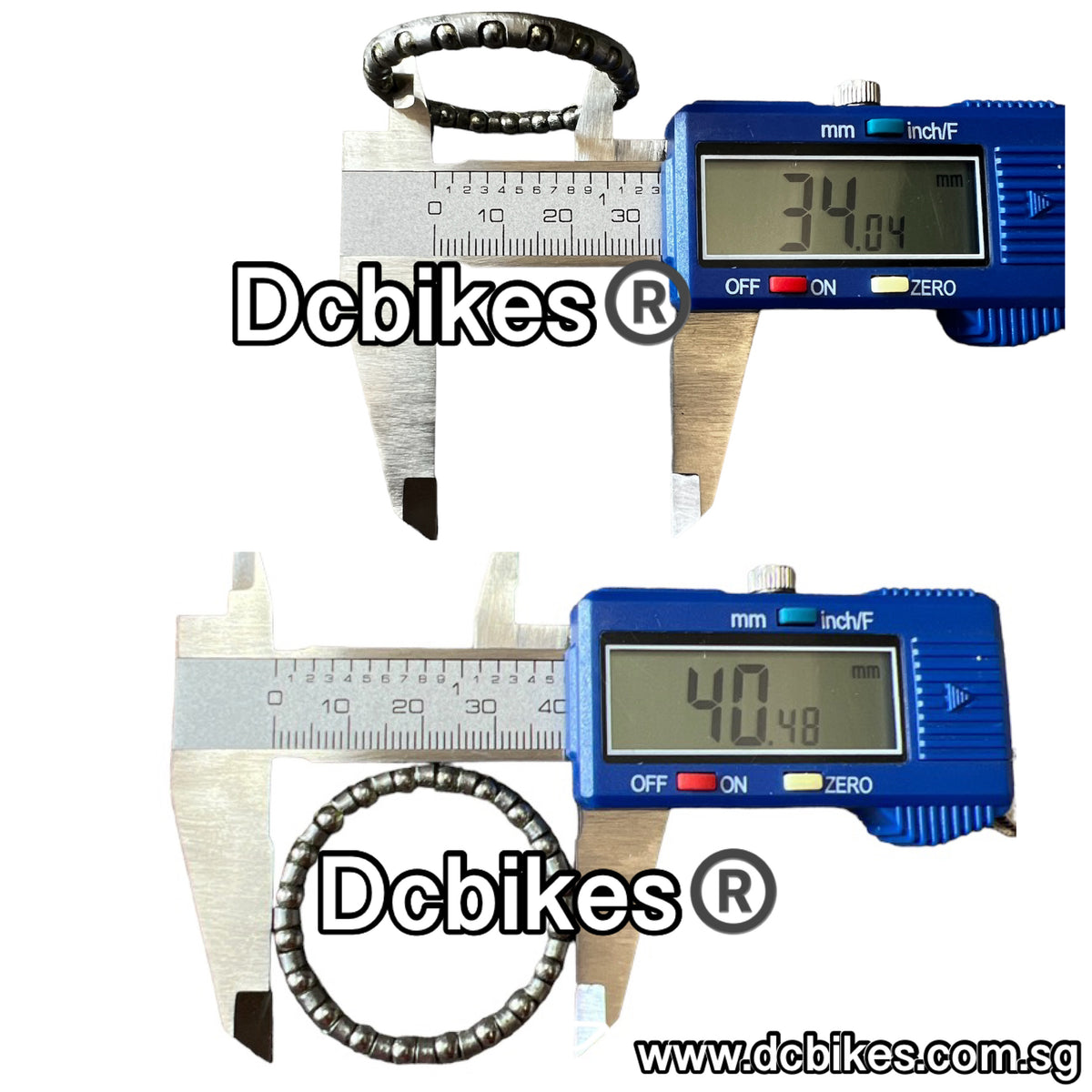 44mm Loose Ball Bearings For ID33mm/OD44mm Bicycle Headset Dcbikes