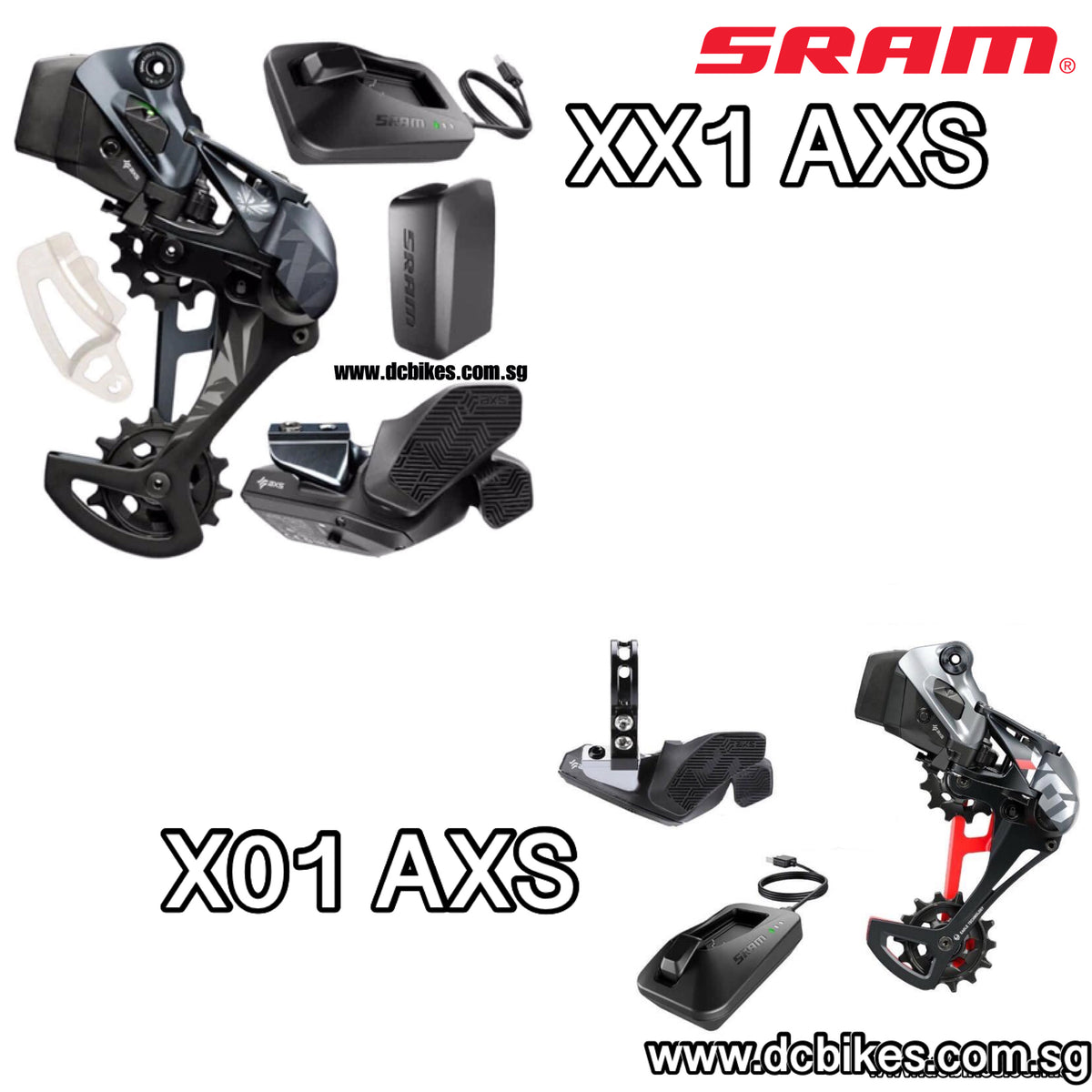 SRAM X01 Eagle AXS Upgrade Kit ワイヤレス 12s image_d66f29de-fff1-41e0-99ec-