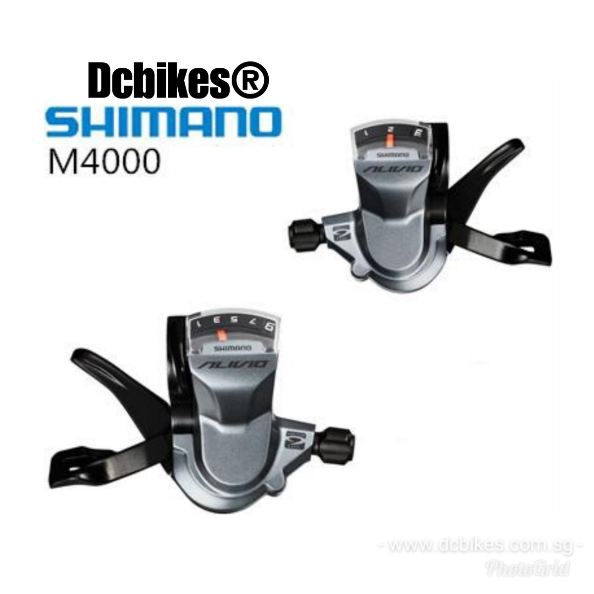 Shimano 3 X 9 Speed Alivio SL-M4000 MTB Rapidfire Plus Shifter Set