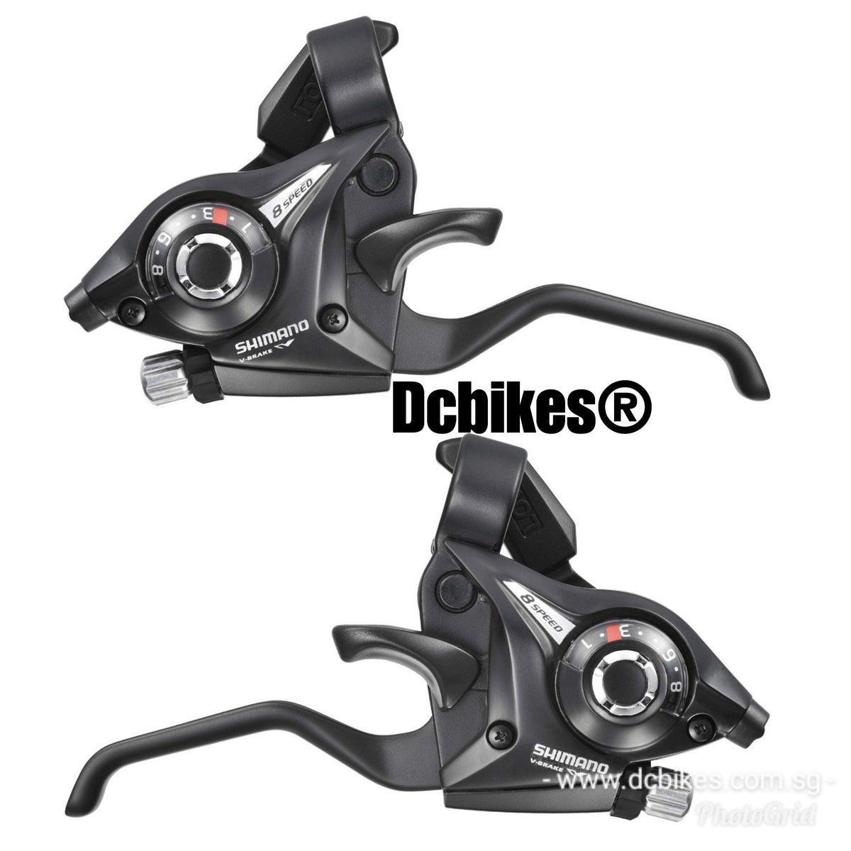 Shimano Left Right V Brakes 8 X 3 Speed Shifter 24 Speed OR 7 X 3 Speed Shifter 21 Speed EF51