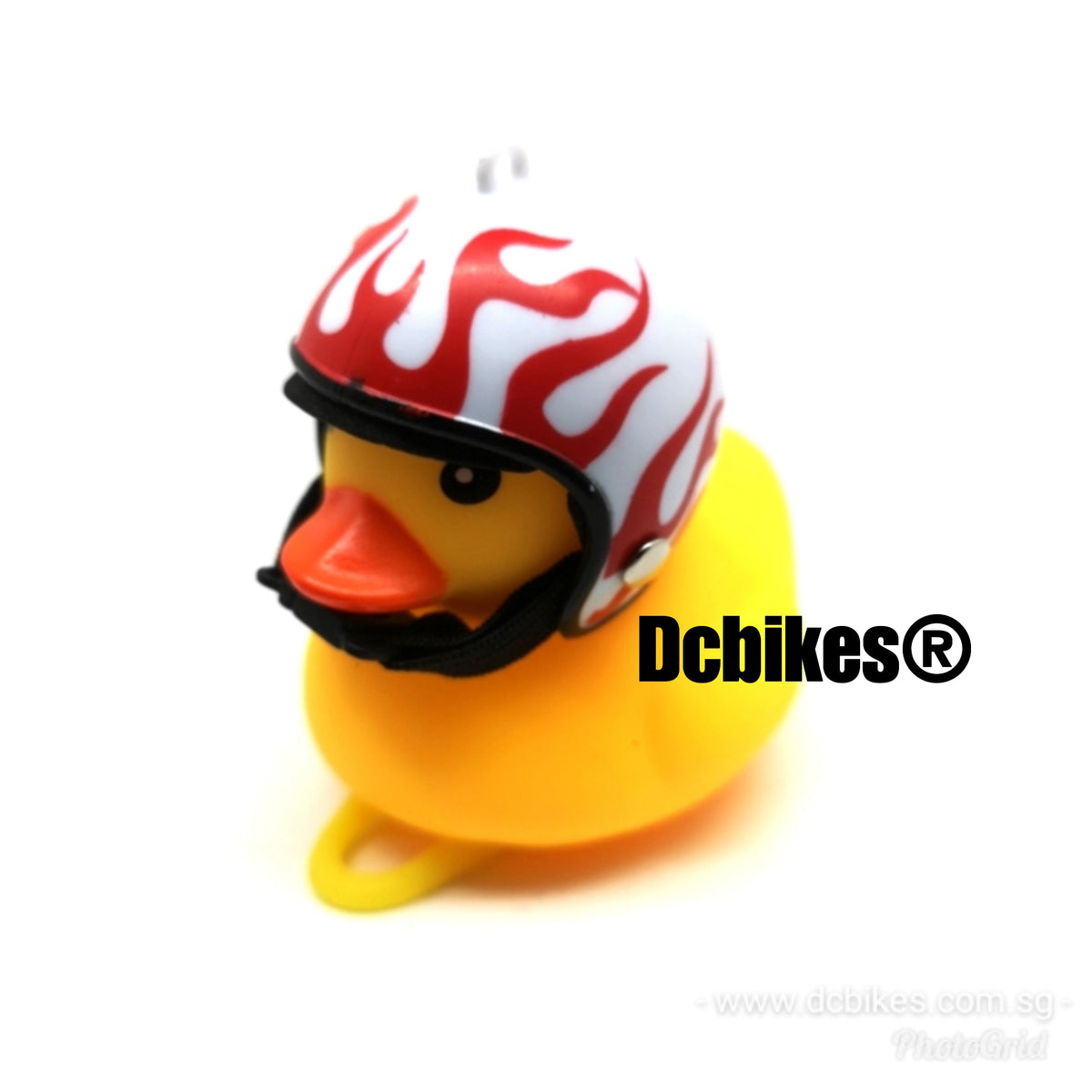 Cute Rubber Duck With Manual Bell + Safety Led MTB Bicycle