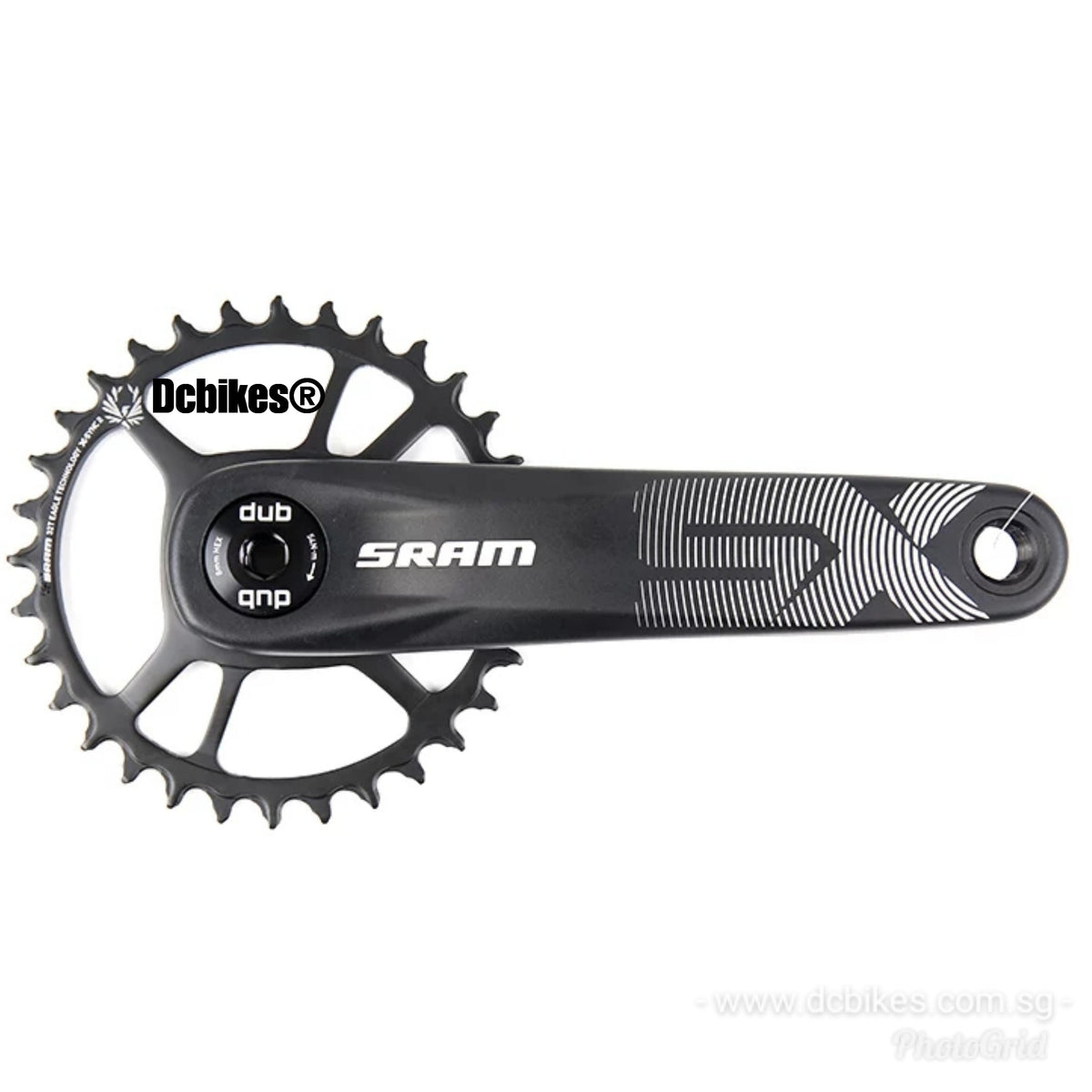SRAM Eagle crankset 三穴/170mm/DUB PhotoGrid-