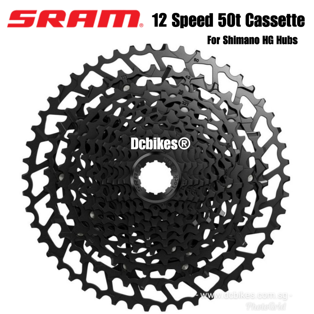 Sram 12 Speed 11T-50T SX NX Eagle HG Cassette – Dcbikes