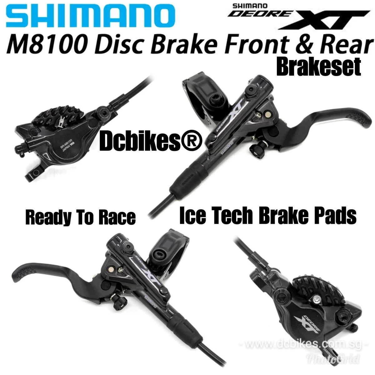 Shimano xt best sale 2 piston brakes