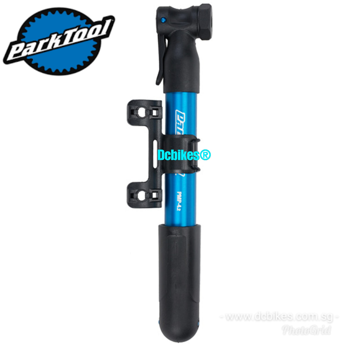 Park Tool PMP-4.2B Mini Pompe à Vélo Bleue – Compacte, Puissante Et Ultra Fiable Jusqu'à 90 PSI