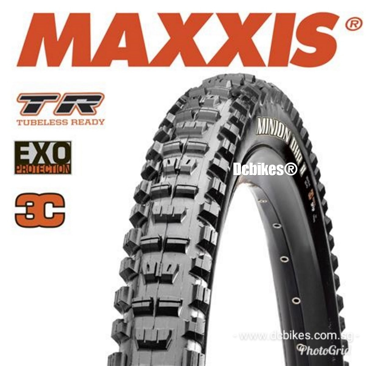 Maxxis 29 X 2.4 DHR II & DHF 29 X 2.5 Minion Combo Exo 3C Tubeless