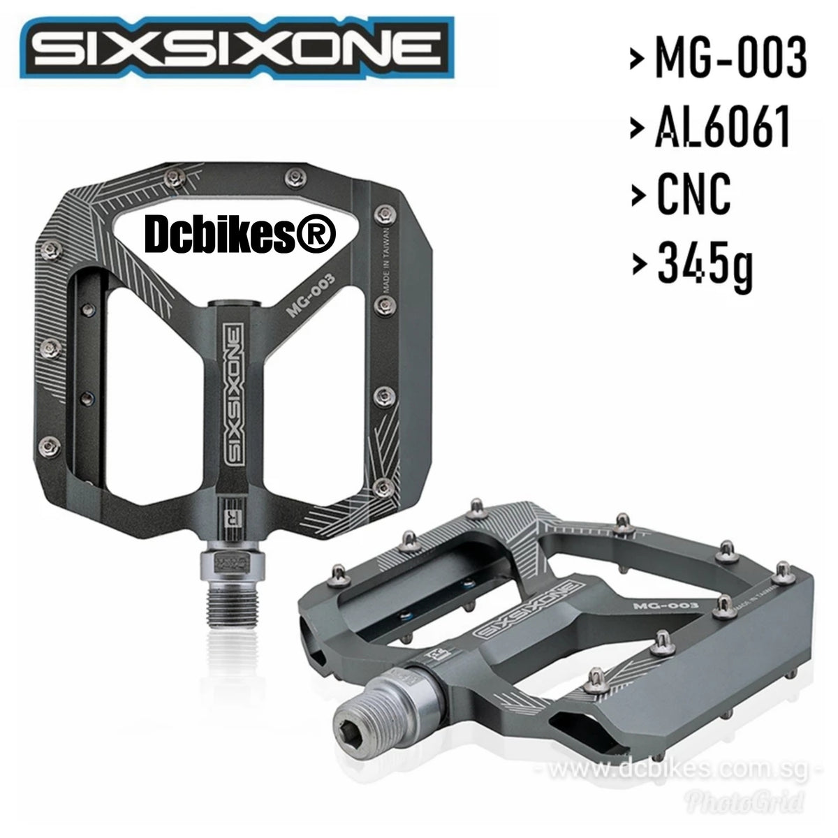 SIXSIXONE MTB Aluminum 661 Bicycle Pedals – Dcbikes