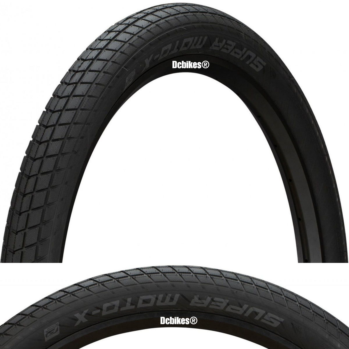 Schwalbe X Super Moto-X SnakeSkin 650B Wired Tyres (1 Tire)