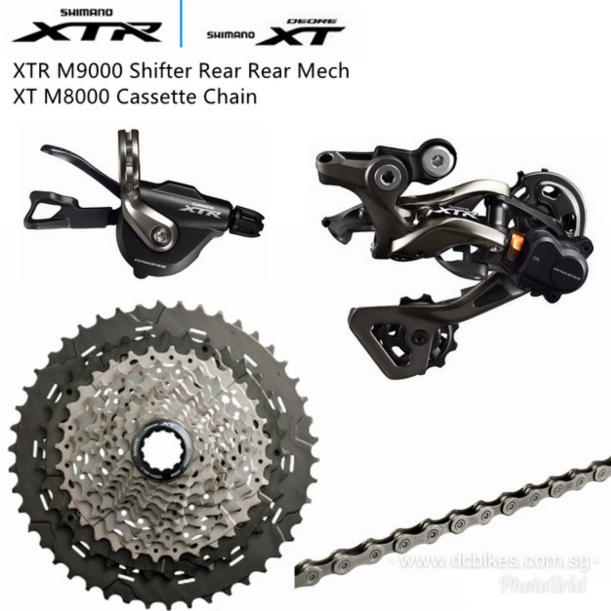 Rear Derailleur Xtr Shifter Xtr M9000 Shifter Shimano XTR M9000 X