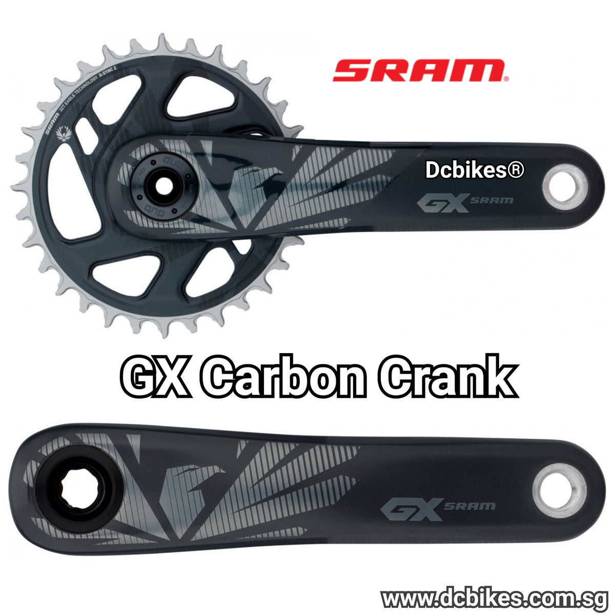 Sram gx best sale crankset carbon