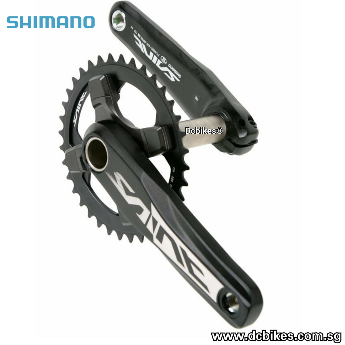 Shimano 34T Saint FC-M820 68/73 mm | M825 83mm Hollowtech II Crank