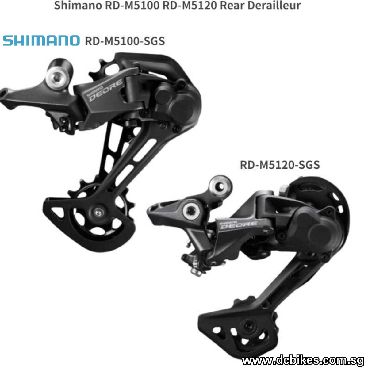 Shimano M5100 M5120 10 11 Speed Deore Shadow Plus Sgs Rear Derailleur Dcbikes