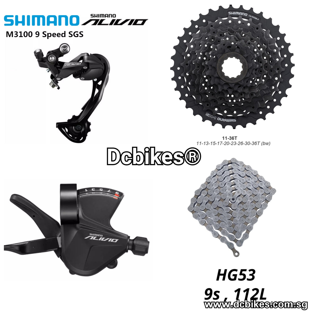 Groupset alivio best sale 11 speed