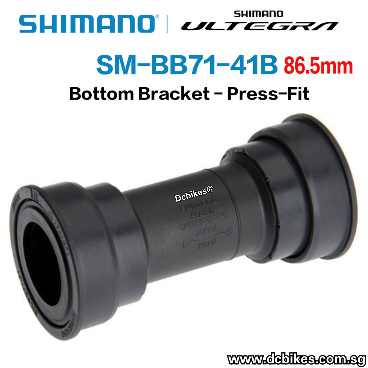 Shimano SM-BB72-41B II Press-Fit Bottom Bracket