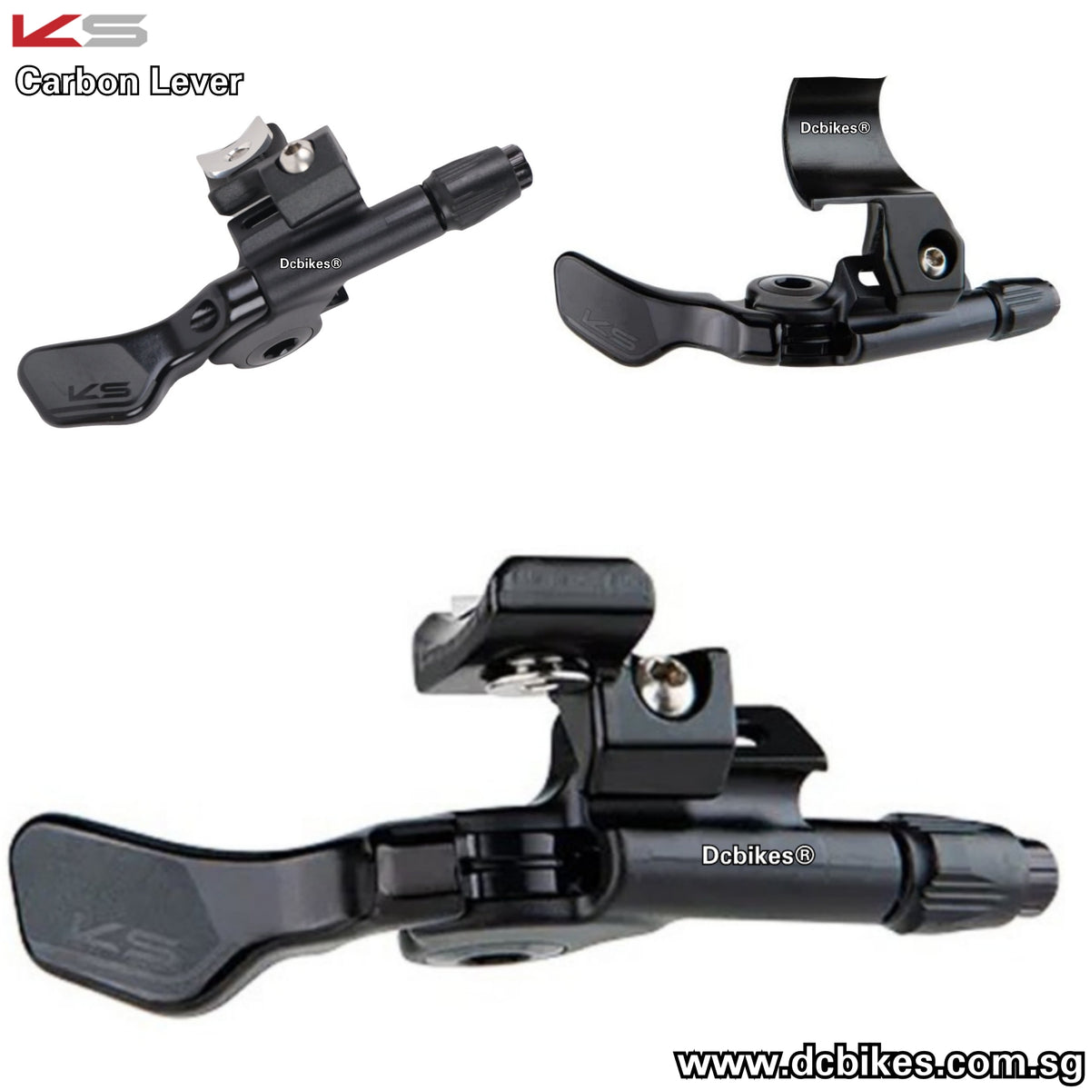 Télécommande Kind Shock Southpaw - Levier Gauche Pour Tige De Selle Télescopique - Alliage