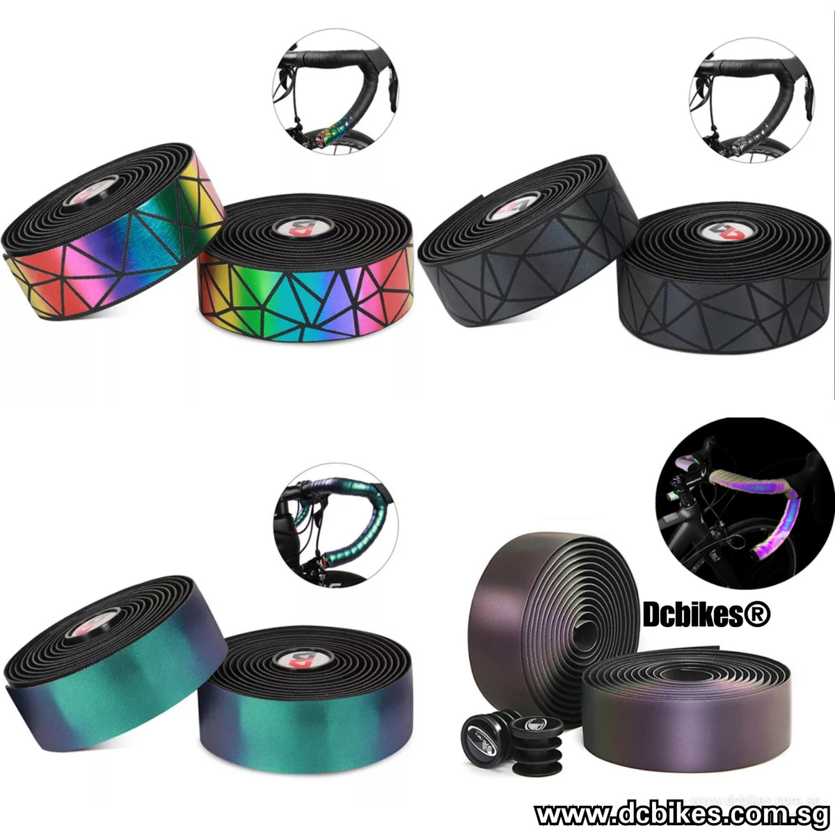 Reflective Road Bike Handlebar Bar Tapes