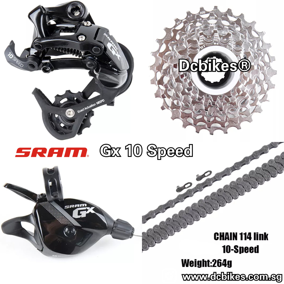 Sram Rival 11 Speed Rear Derailleur With 10 Speed Cassette SRAM