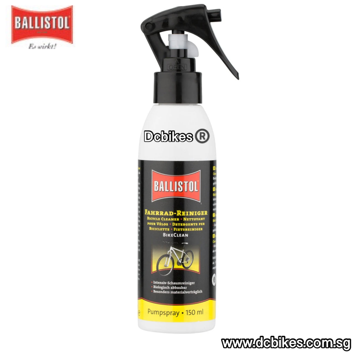 All in 1 Ballistol Bike Frame Cleaner + Bicycle Drivetrain Degreaser 1