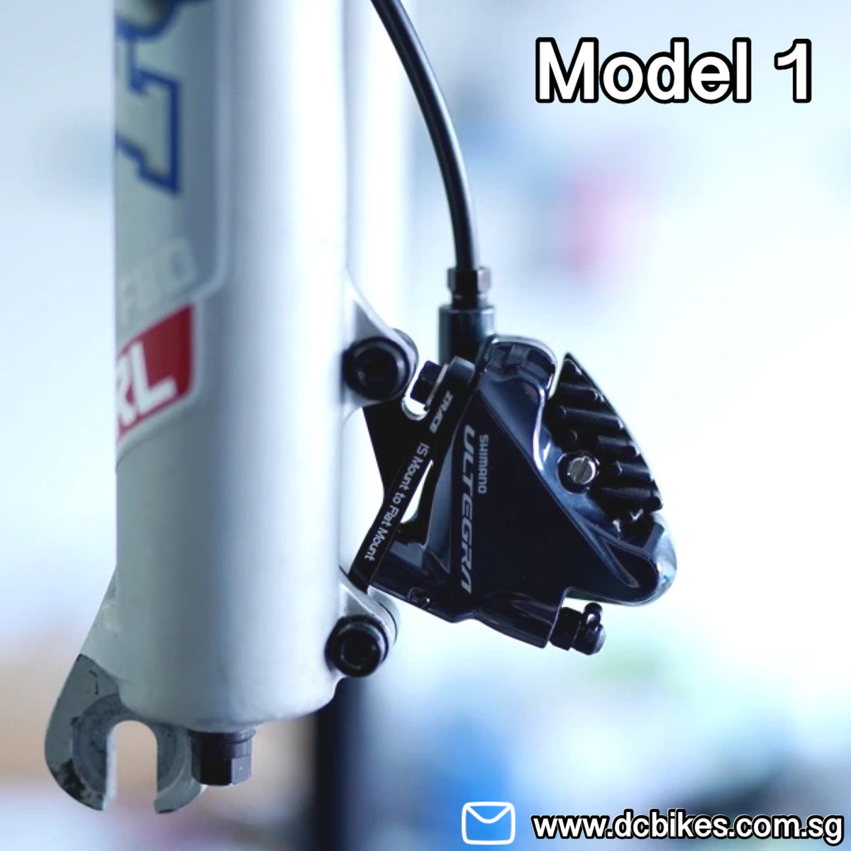 ISFM Front Rear Flat Mount Caliper Adapter Dcbikes