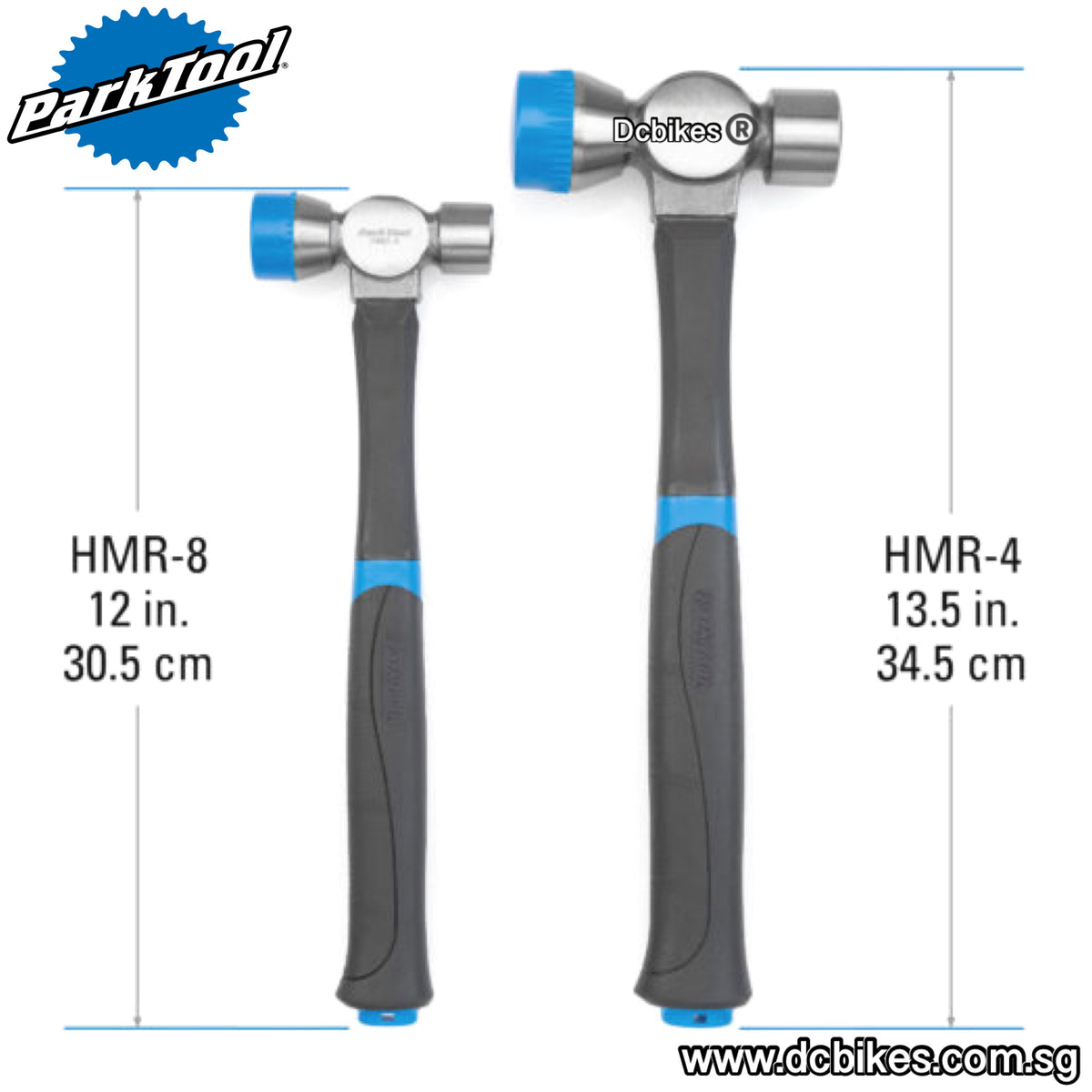 Park Tool Shop Plastic Mallet + Steel Hammer HMR-4/HMR-8 – Dcbikes