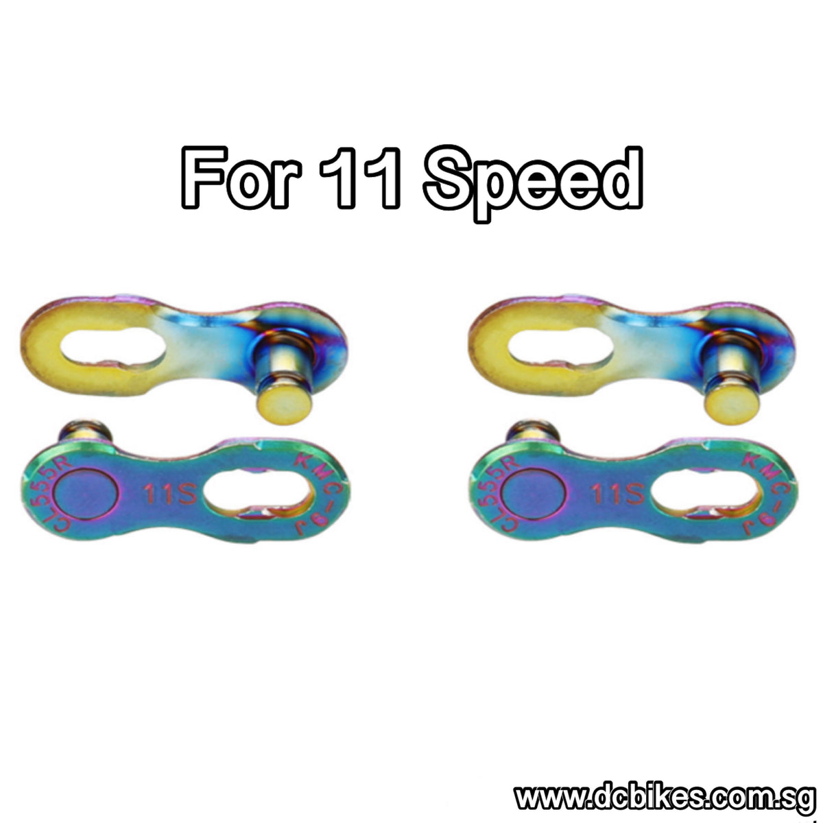 KMC X10 X11 X12 Speed Aurora Oil Slick MTB Road Chain