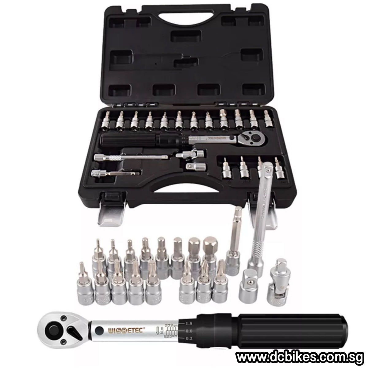 21 in 1 Professional 2nm20nm Torque Wrench + Allen/Star Key Hex Tool