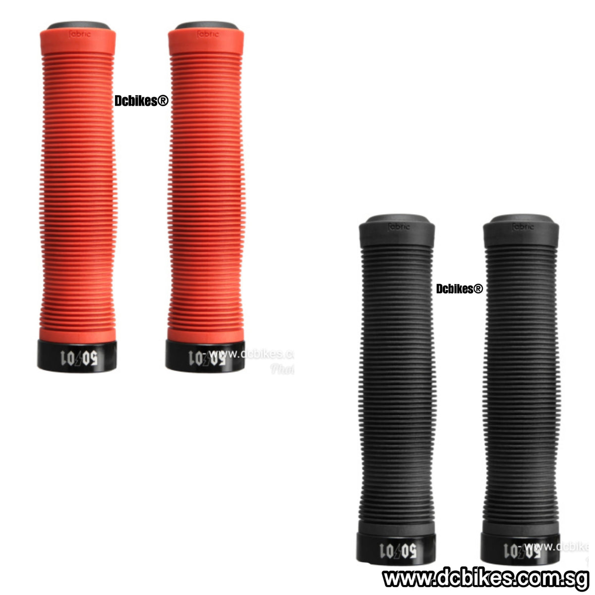 Fabric MTB Mushroom Magic Single Lock On Grips