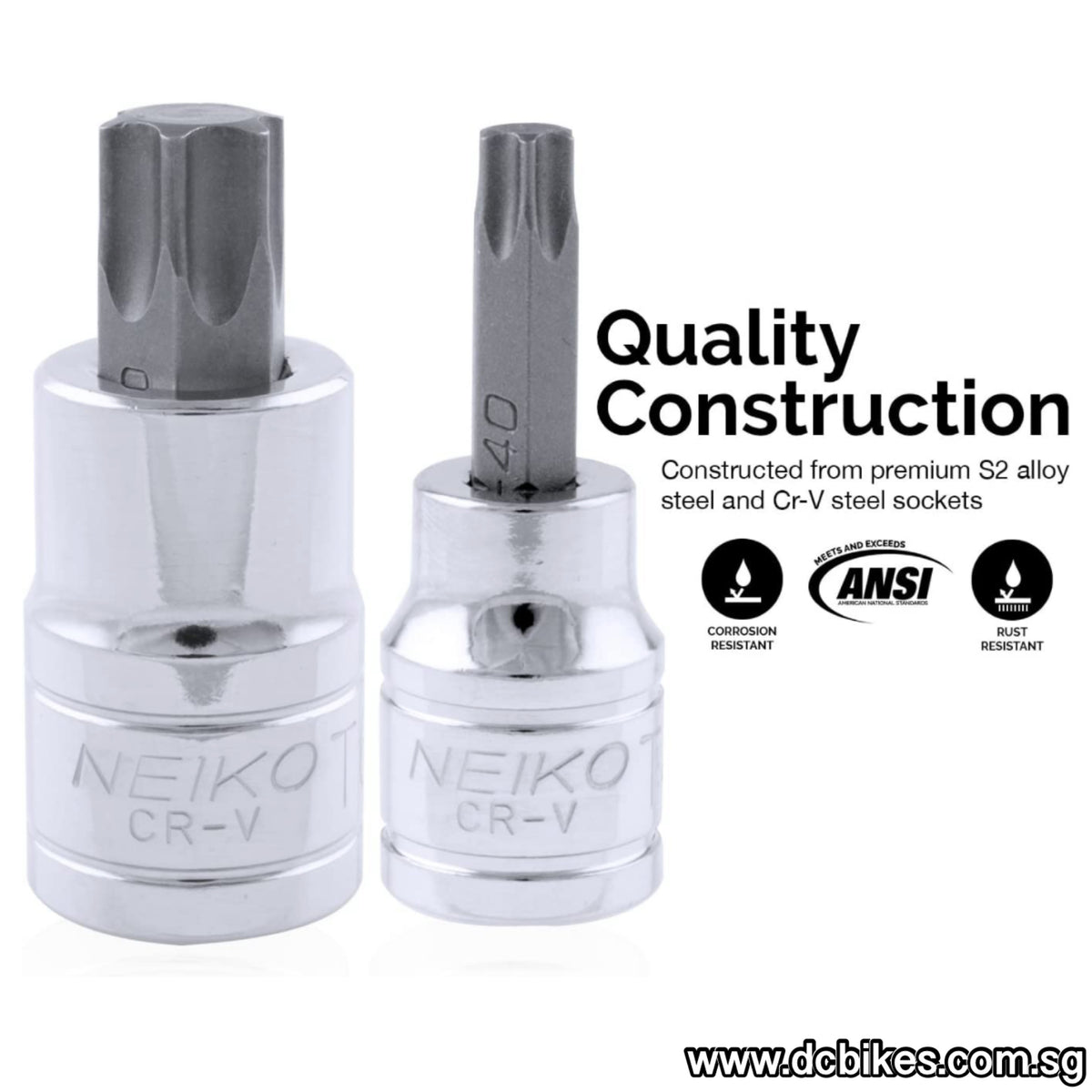 Torx Bit Socket Set, 13-Piece Star T8 - T60 Set, S2 Alloy Steel - Foto 14