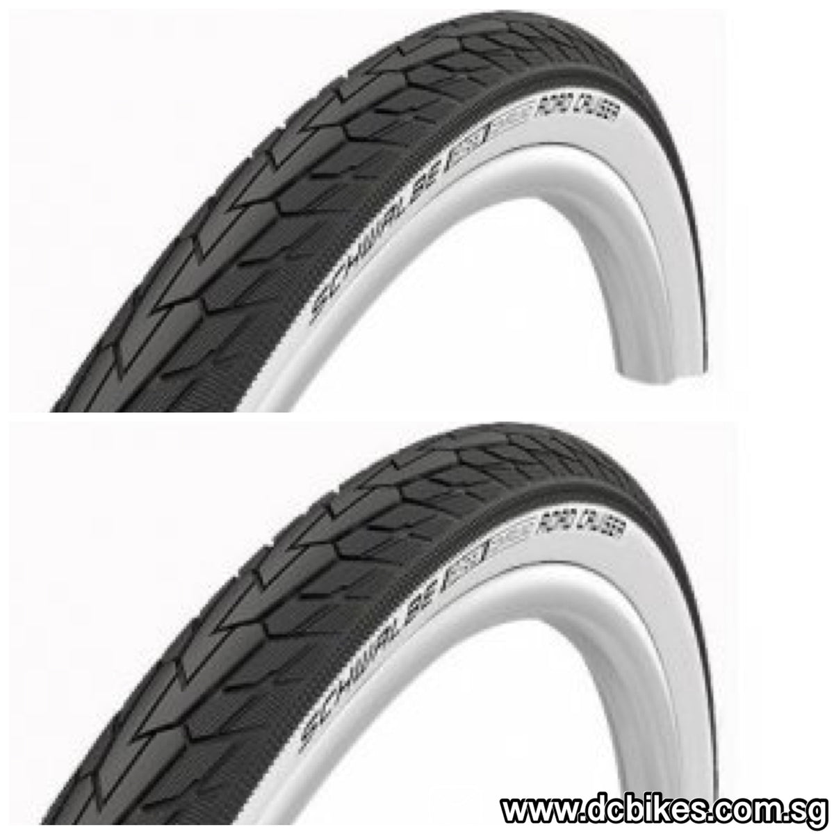 Schwalbe 26 X 1.75 Road Cruiser Skinwall Off White Wired Tyres Etrto