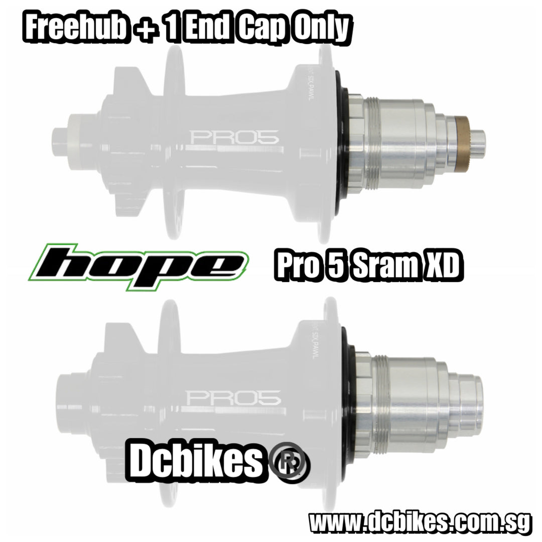 Hope Pro 5 Series Free Hub To 11/12 Speed MTB Sram XD Freehub