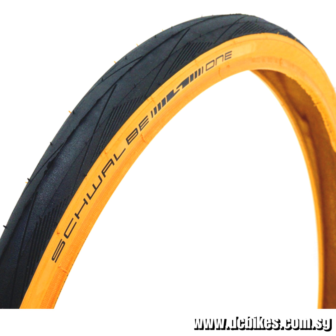 Schwalbe 20 X 1.1 Skinwall Yellow One Performance Tube Type