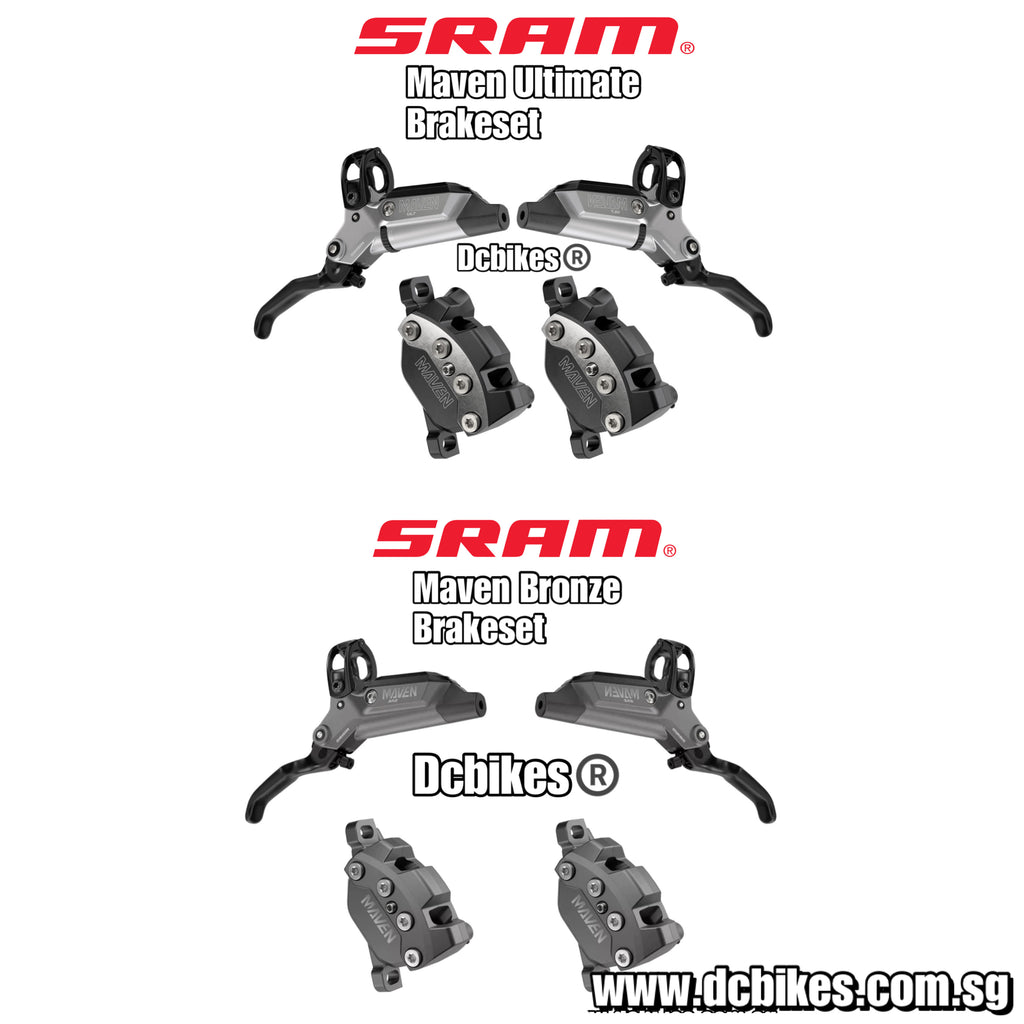 Sram Maven Bronze | Ultimate Hydraulic 4 Pistons Bicycle Brakeset