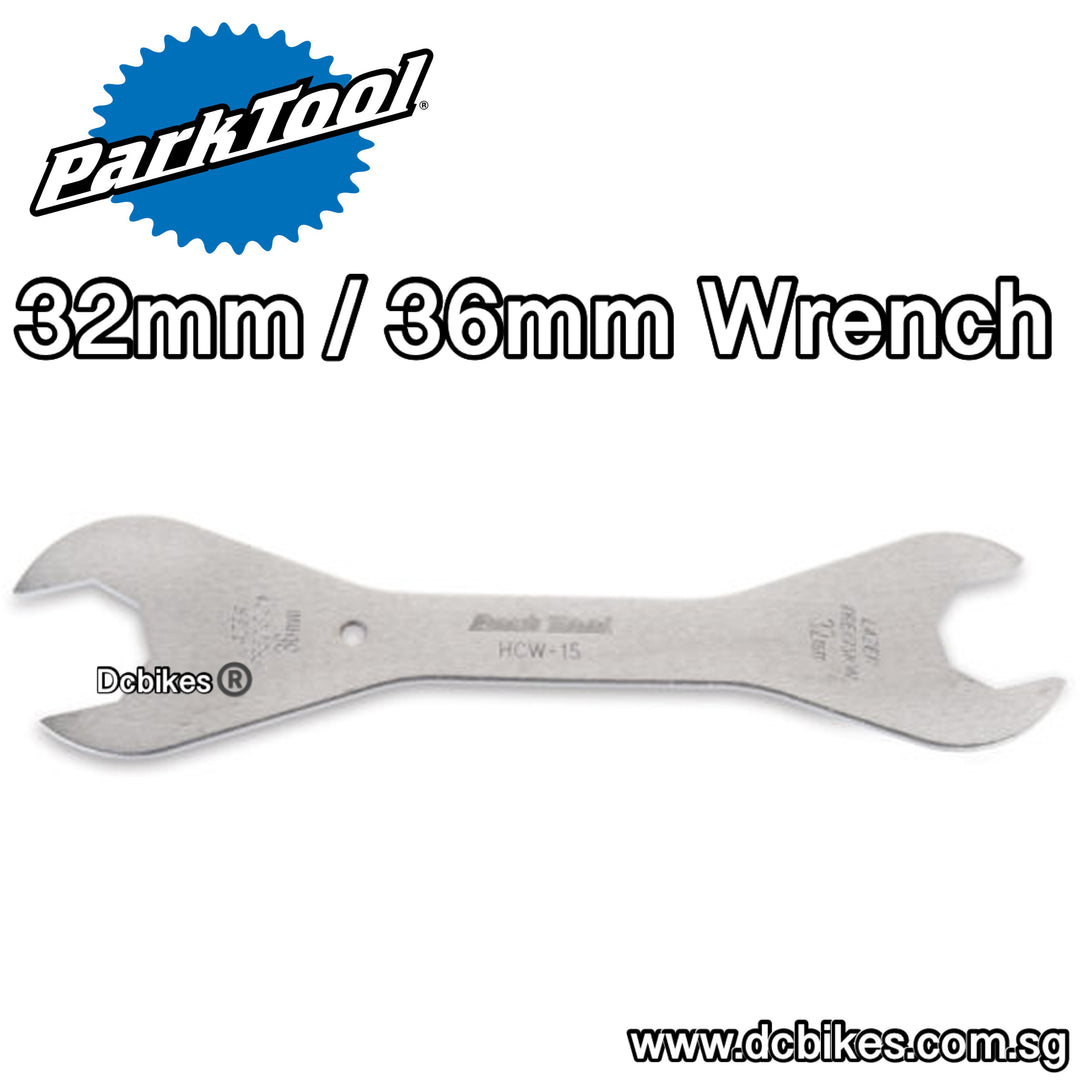 Park Tool 32mm 36mm Headset Wrench Ring Spanner 32/36 HCW-15