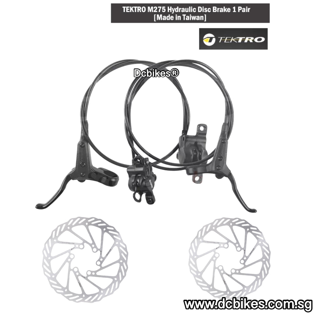 Tektro HD M275 Bicycle Hydraulic Brakeset 2 X 160mm G3 Disc Brakes R Dcbikes