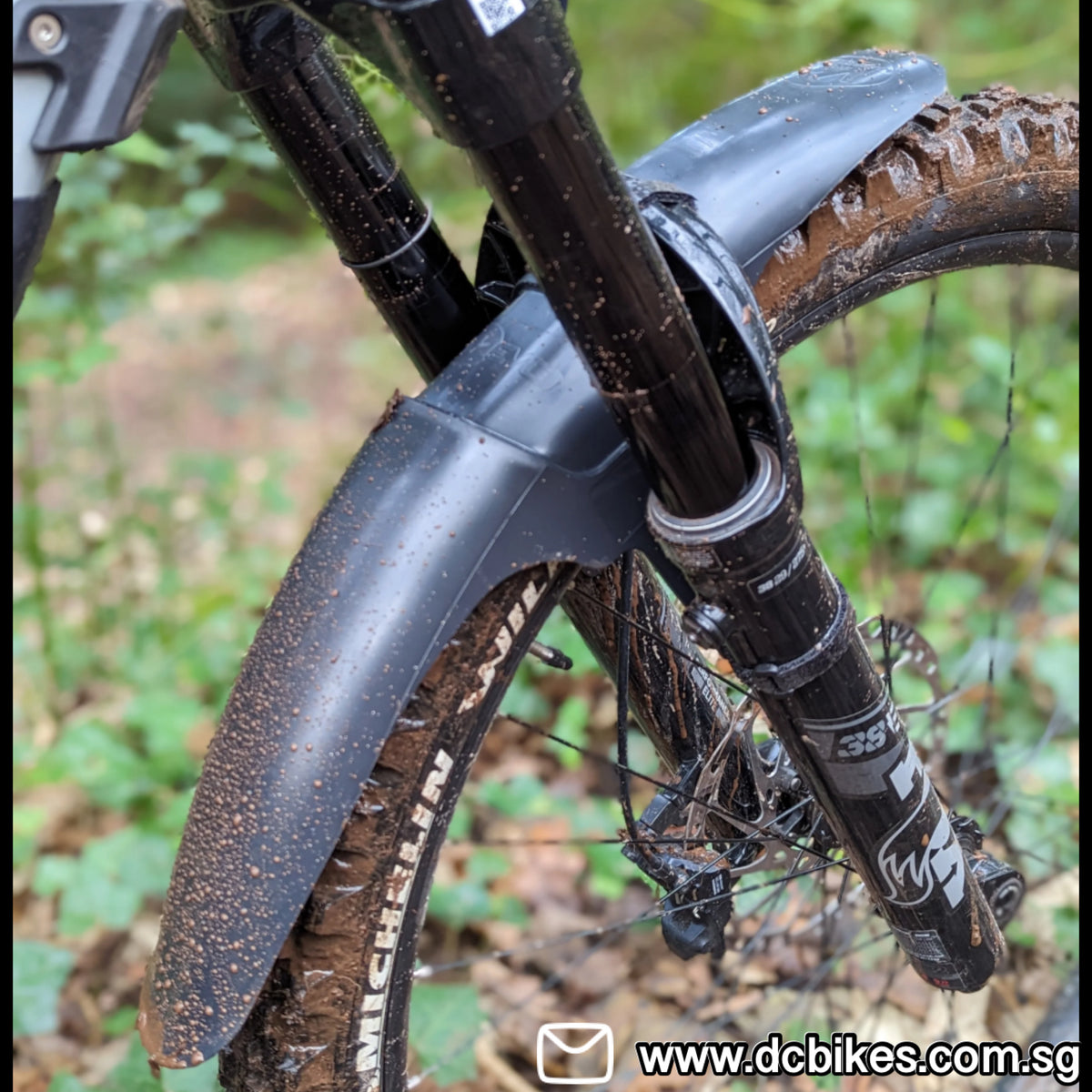 Mtb Rear Hugger Mud Hugger Universal 26''| 27.5''| 29 MTB EVO Long Front Mud Guard Fen ...