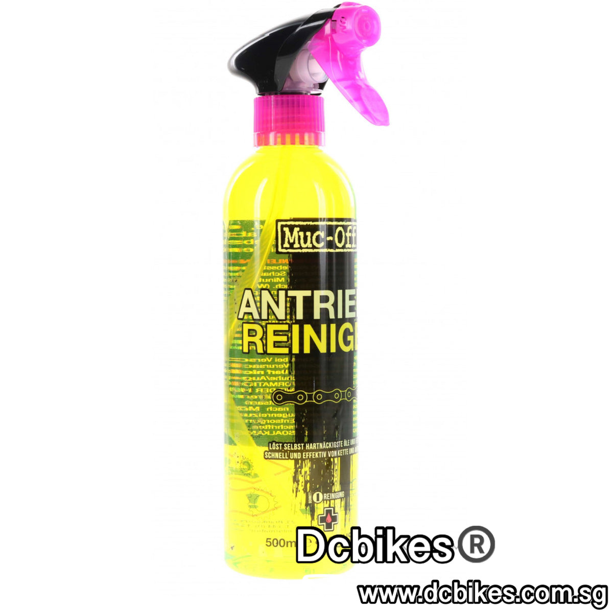 Muc Off Drivetrain Degreaser Cleaner Capped And Triggered 500ml Dcbikes