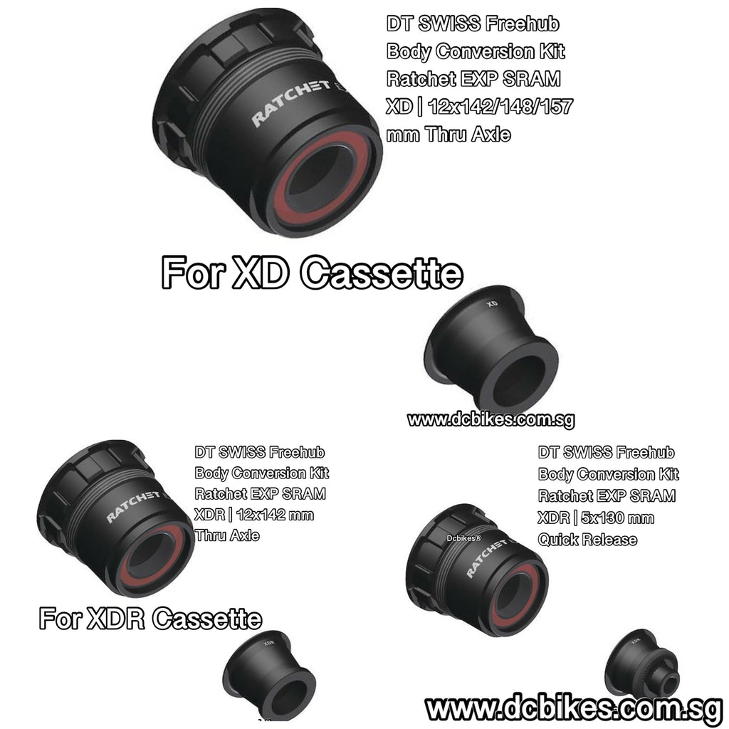 DT Swiss Freehub Body Conversion Kit For Ratchet EXP SRAM XD | XDR