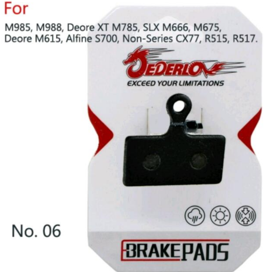 Various Model Semi Metal Ceramic Brake Pads For Shimano 1 Pair