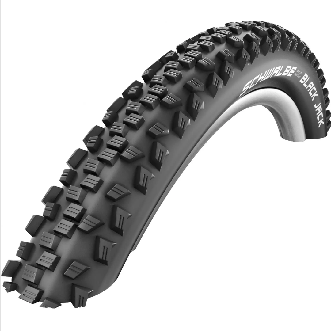 Schwalbe 24 X 2.1 Black Jack MTB Wired Tyres 2 Tires Dcbikes