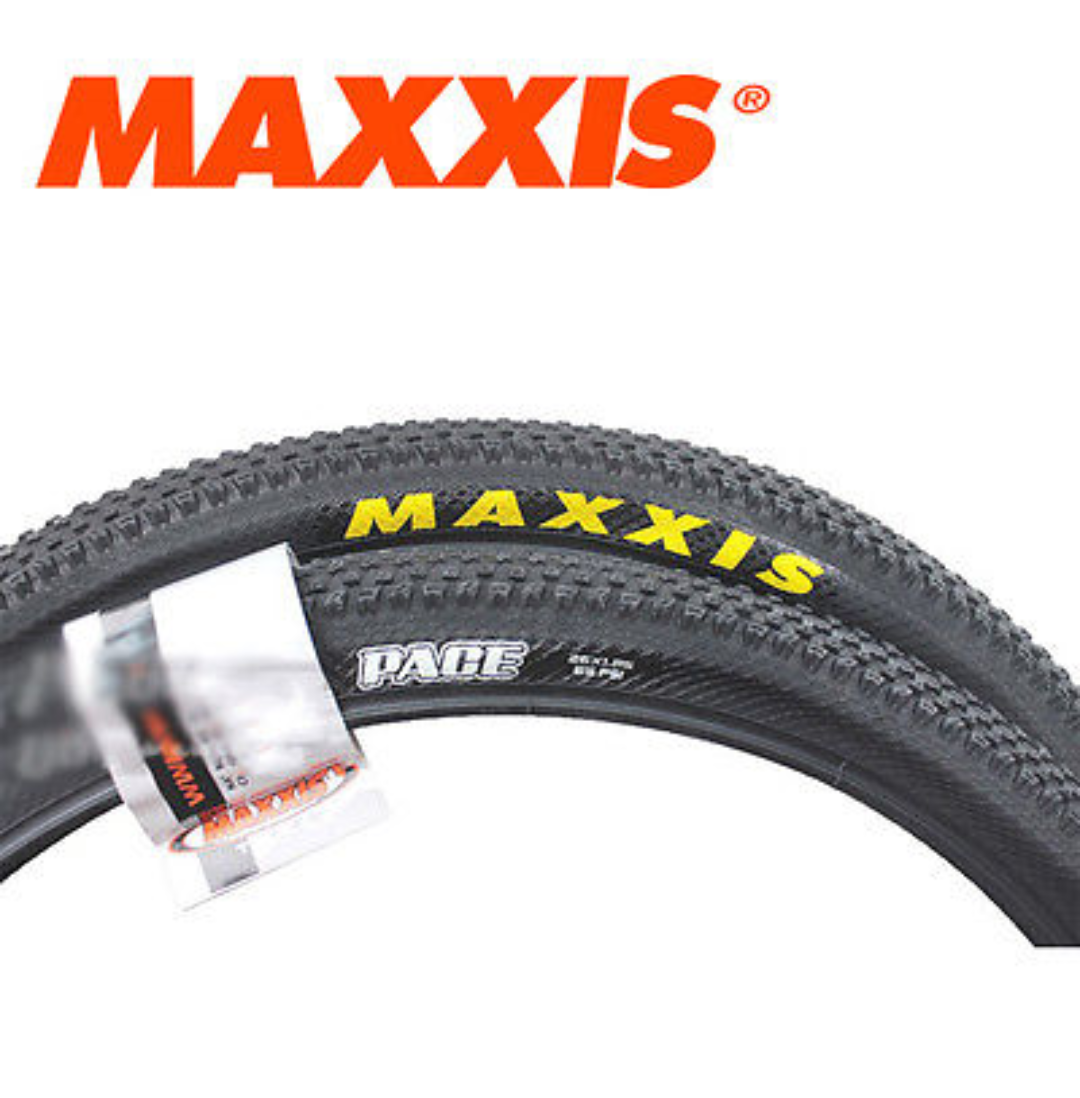 Maxxis 26 27.5 29 Pace M333 MTB Bicycle Wired Tyres 2 Tires Dcbikes