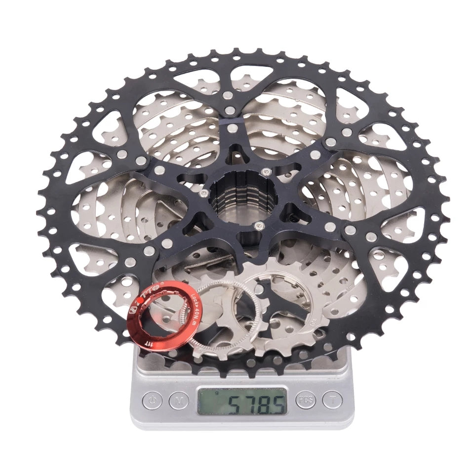 10 Speed 11-50T Mountain Bike Wide Ratio Cassette
