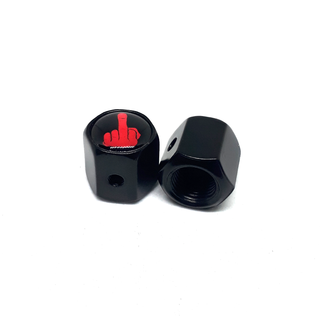 Various Model of Black Schrader MTB Escooter Valve Caps Dcbikes