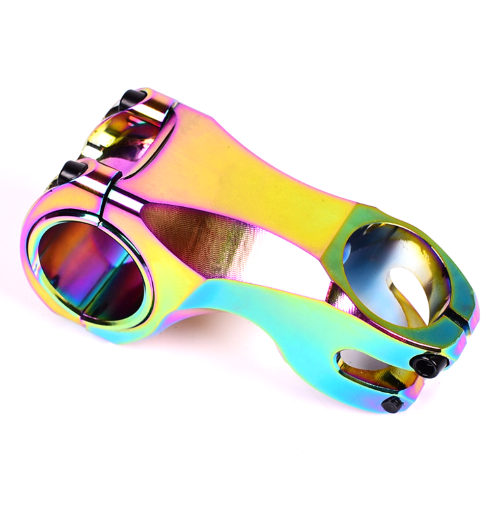 Oil Slick Anodized 70mm MTB Stem 31.8mm 35mm Clamp
