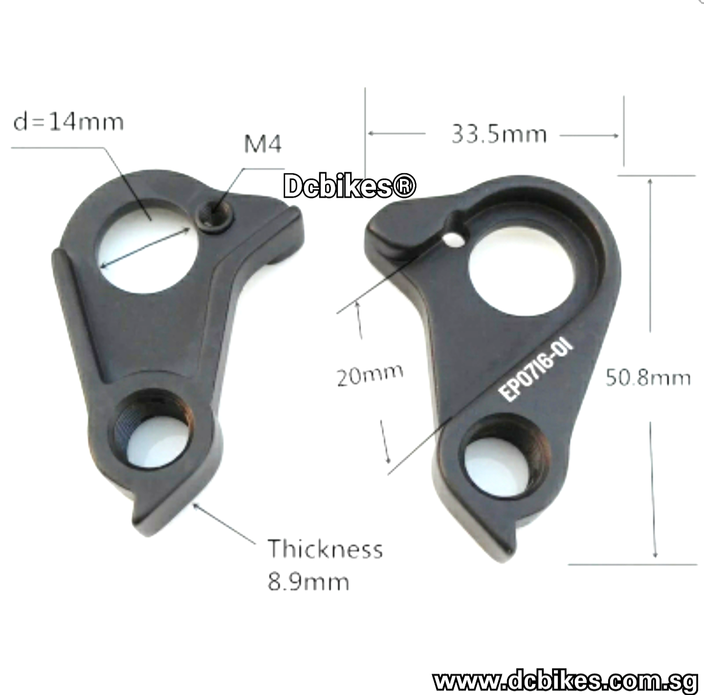 Canyon aeroad top derailleur hanger