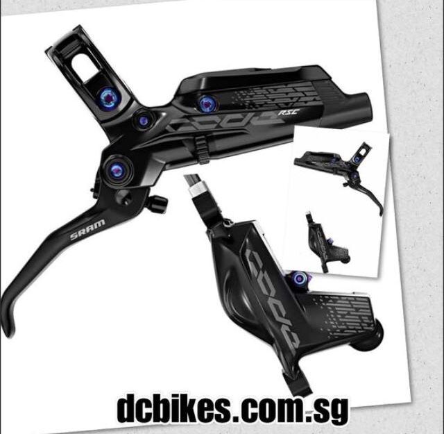 Sram Code RSC Rainbow Oil Slick Version Hydraulic Brakes – Dcbikes